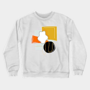 Abstract Doodle Crewneck Sweatshirt